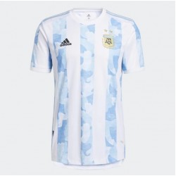 Camisola Argentina Equipamento Primeiro 2021 Manga Curta